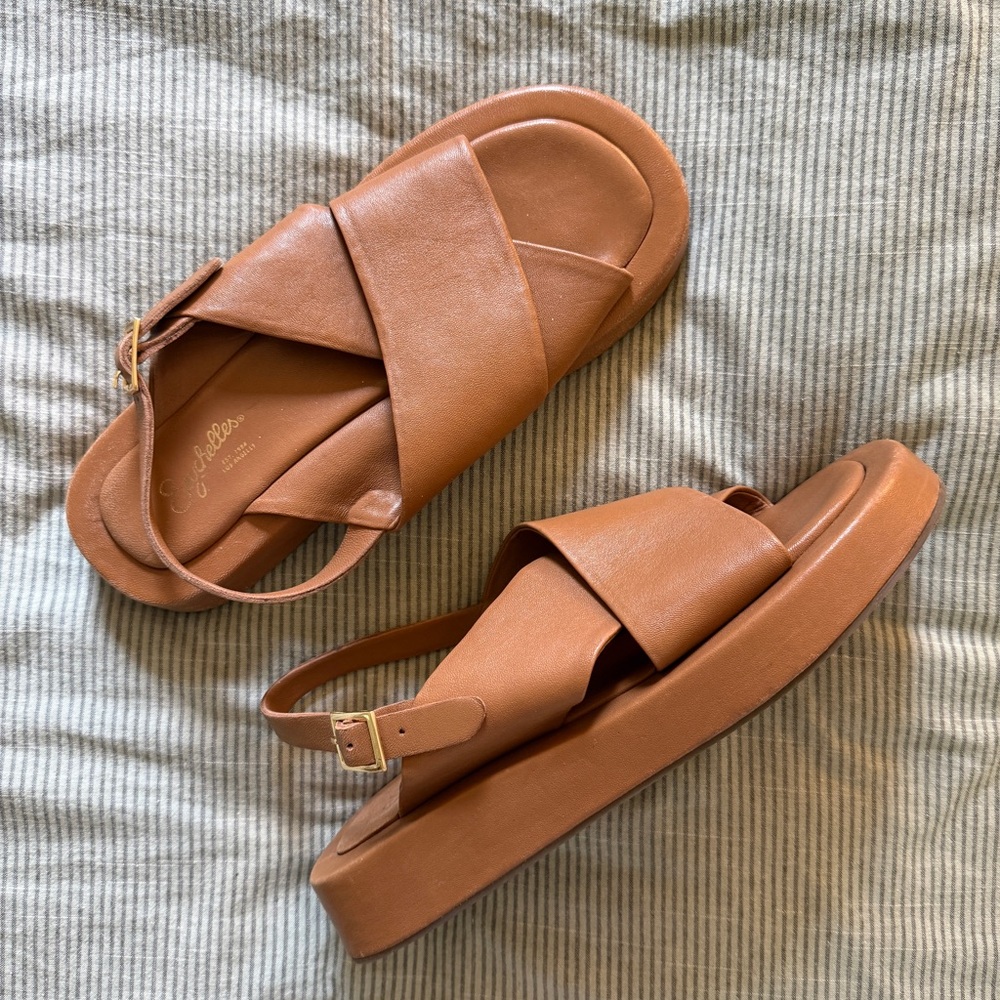 Seychelles Just For Fun Leather Sandals